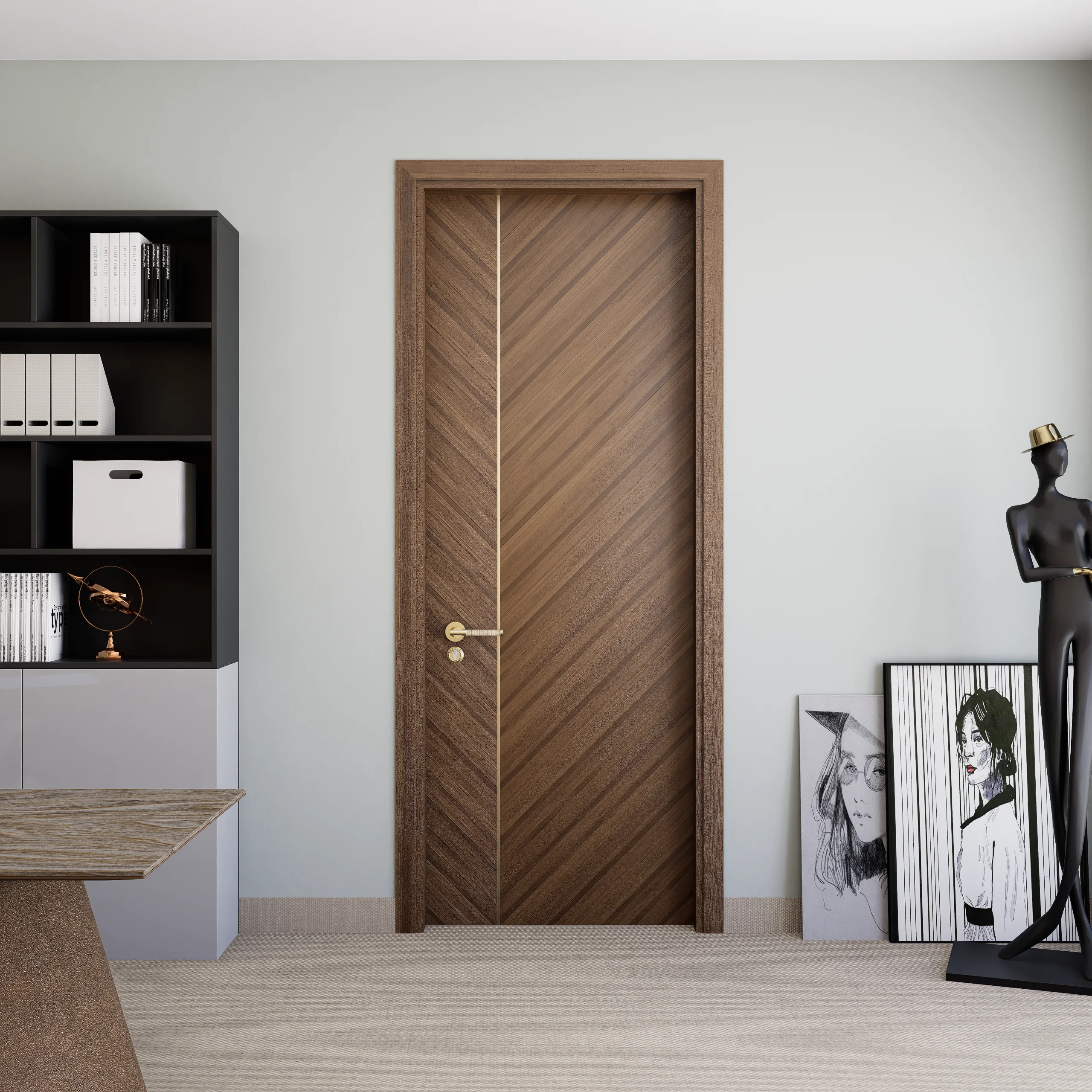 BDV-12 Veneer Door